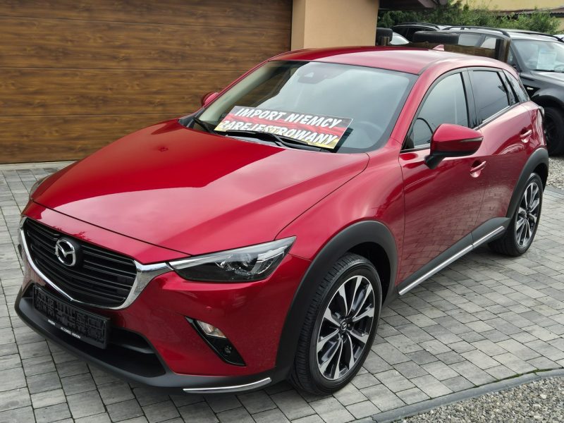 Mazda CX-3 2019r, Stan Jak Nowy 63tyś, Org. Lakier, Bogata Opcja, Piękna