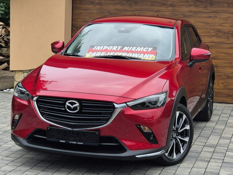Mazda CX-3 2019r, Stan Jak Nowy 63tyś, Org. Lakier, Bogata Opcja, Piękna