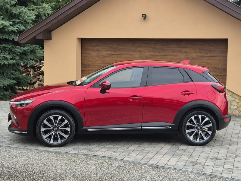 Mazda CX-3 2019r, Stan Jak Nowy 63tyś, Org. Lakier, Bogata Opcja, Piękna
