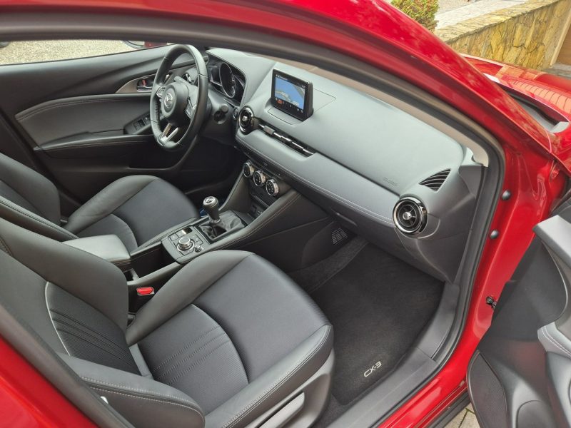 Mazda CX-3 2019r, Stan Jak Nowy 63tyś, Org. Lakier, Bogata Opcja, Piękna