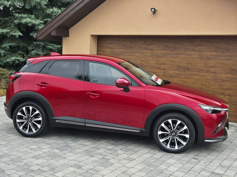 Mazda CX-3 2019r, Stan Jak Nowy 63tyś, Org. Lakier, Bogata Opcja, Piękna