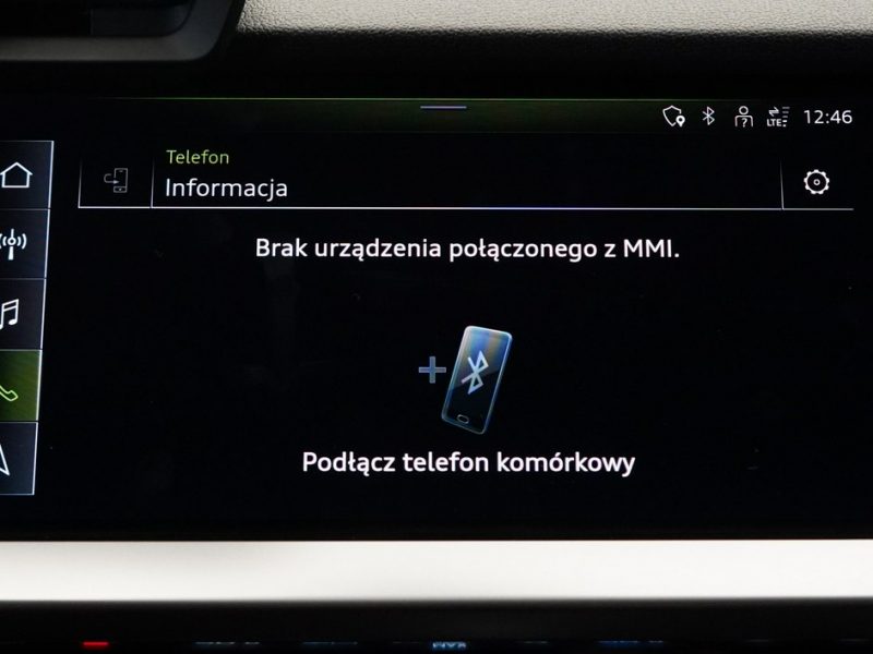 Audi A3 35TFSI 150 KM Stronic Smartphone interface Kamera Tempomat Ambiente 8Y