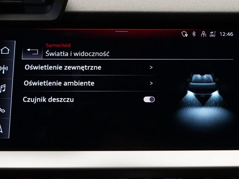 Audi A3 35TFSI 150 KM Stronic Smartphone interface Kamera Tempomat Ambiente 8Y