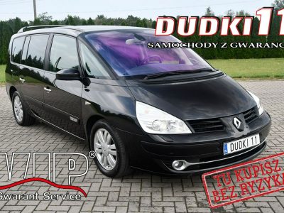Renault Grand Espace 2,0dci DUDKI11 Serwis.Panorama Dach/Tempomat.Klimatr 3 str.Pół-Skóry IV (2003-)