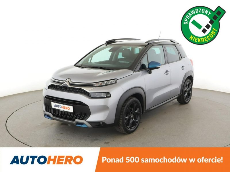 Citroen C3 Aircross lift navi klima auto LED kamera cofania HUD grzane fotele