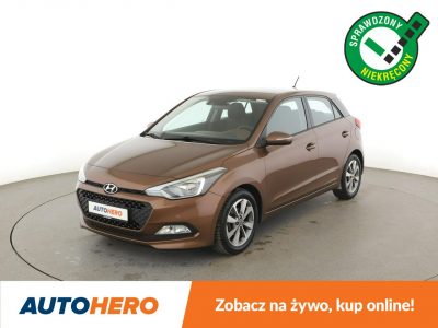 Hyundai i20 Xcellence automat 150KM navi PDC climatronic grzane fotele tempomat II (2014-2020)