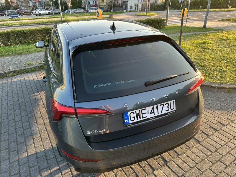 Škoda Scala Polski salon/Mocny motor/Radar/Klimatronik 2-strefow/Kamera/Parktronik