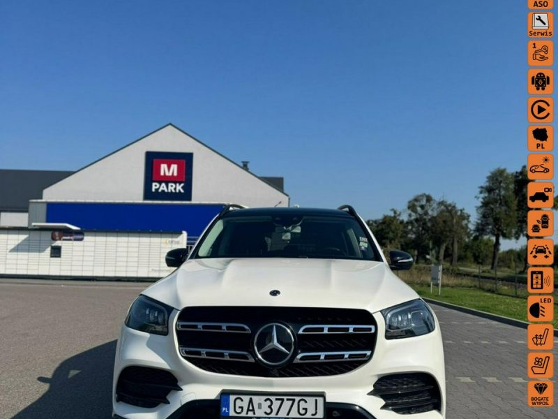 Mercedes GLS Klasa Maksymalne wyposażenie, hak, polski salon, 1 właściciel, zadbany
