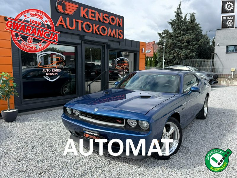 Dodge Challenger Skórzana tapicerka, Podgrzewane fotele, Zadbany, Zarejestrowany w PL III (2008-)