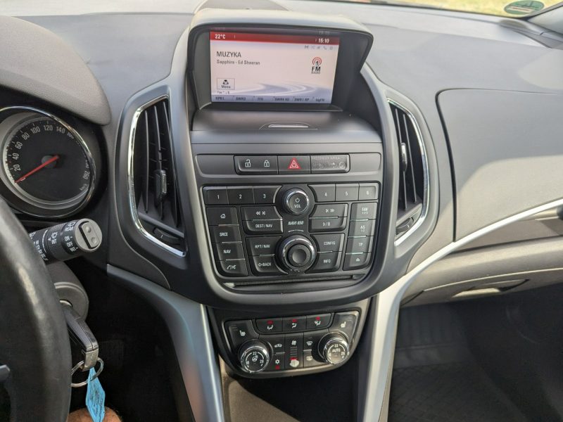 Opel Zafira C 1.4 140 KM ECOTEC/7 OSÓB/BEZWYPADKOWY/2016/ks. serwisowa/opłacony C (2011-)