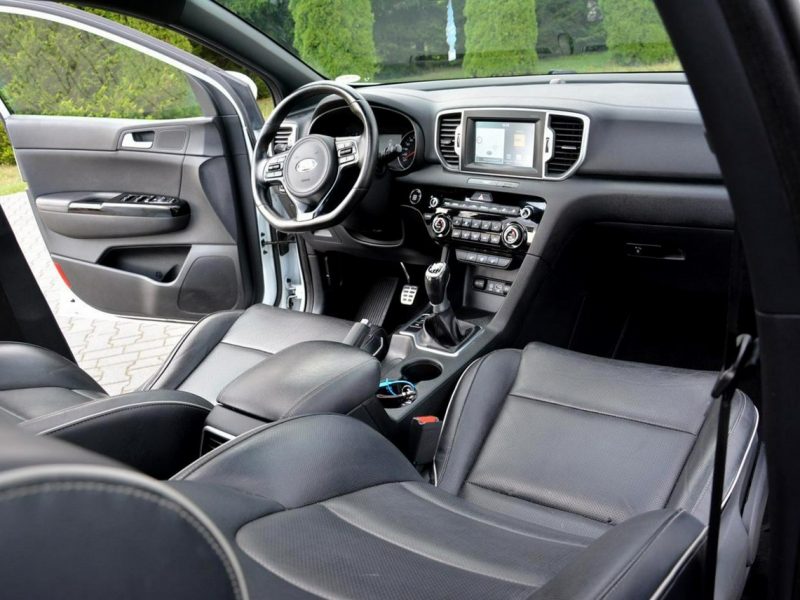 Kia Sportage 1.6T(177KM) GT-Line Navi Kamera Panorama Skóry Ledy Alu 19 ASO KIA IV (2016-2021)