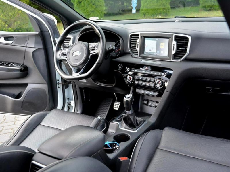 Kia Sportage 1.6T(177KM) GT-Line Navi Kamera Panorama Skóry Ledy Alu 19 ASO KIA IV (2016-2021)