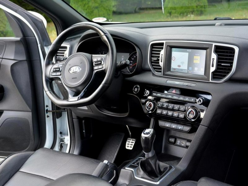 Kia Sportage 1.6T(177KM) GT-Line Navi Kamera Panorama Skóry Ledy Alu 19 ASO KIA IV (2016-2021)