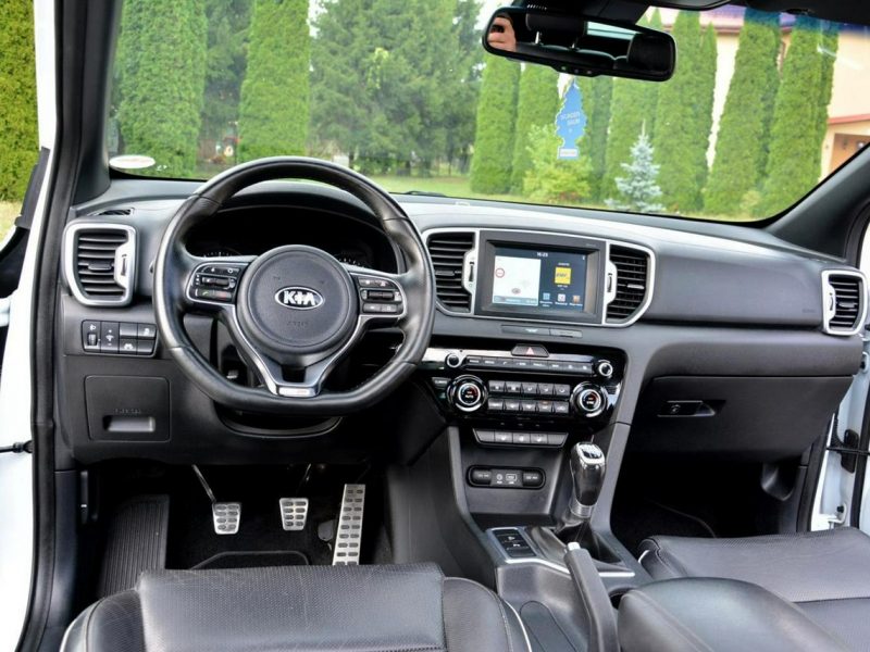 Kia Sportage 1.6T(177KM) GT-Line Navi Kamera Panorama Skóry Ledy Alu 19 ASO KIA IV (2016-2021)