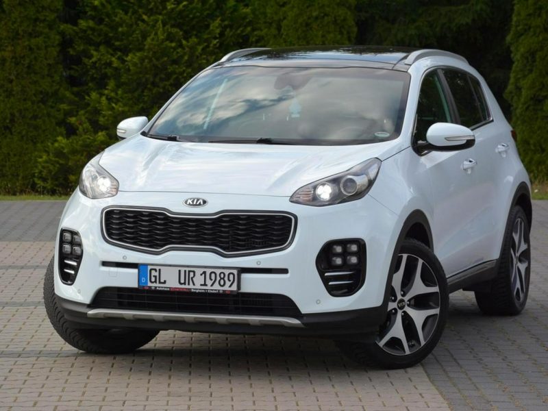 Kia Sportage 1.6T(177KM) GT-Line Navi Kamera Panorama Skóry Ledy Alu 19 ASO KIA IV (2016-2021)