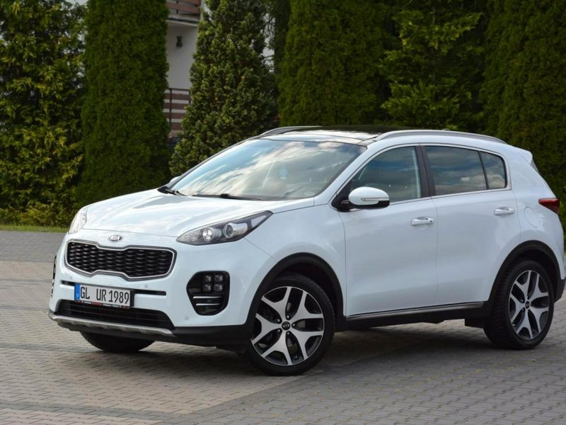 Kia Sportage 1.6T(177KM) GT-Line Navi Kamera Panorama Skóry Ledy Alu 19 ASO KIA IV (2016-2021)