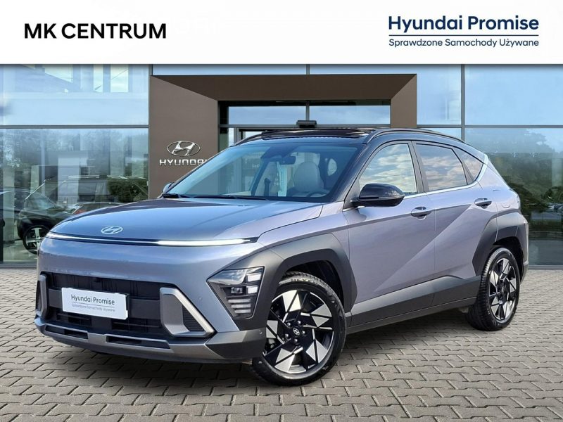 Hyundai Kona 1.6GDI 141KM Hybrid Platinum+Luxury Salon PL 1wł. Gwarancja FV23% II (2023-)