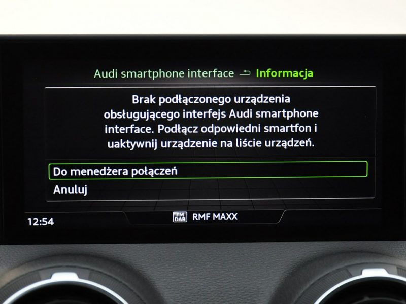 Audi Q2 35TFSI Stronic Kamera Led Gwarancja PL