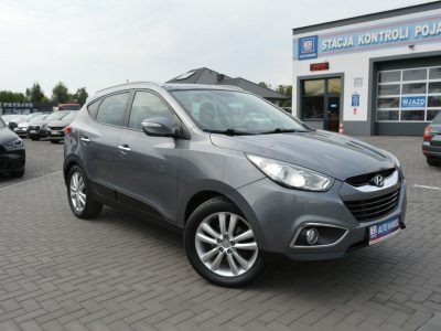 Hyundai ix35 1.7 CRDi Serwisowany Kamera Navi Skóra Bluetooth 153 tys.km