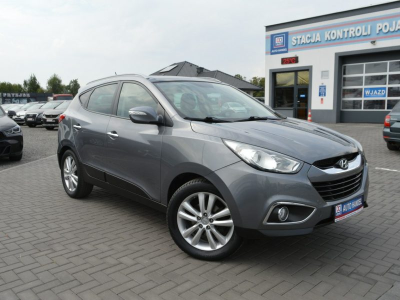 Hyundai ix35 1.7 CRDi Serwisowany Kamera Navi Skóra Bluetooth 153 tys.km