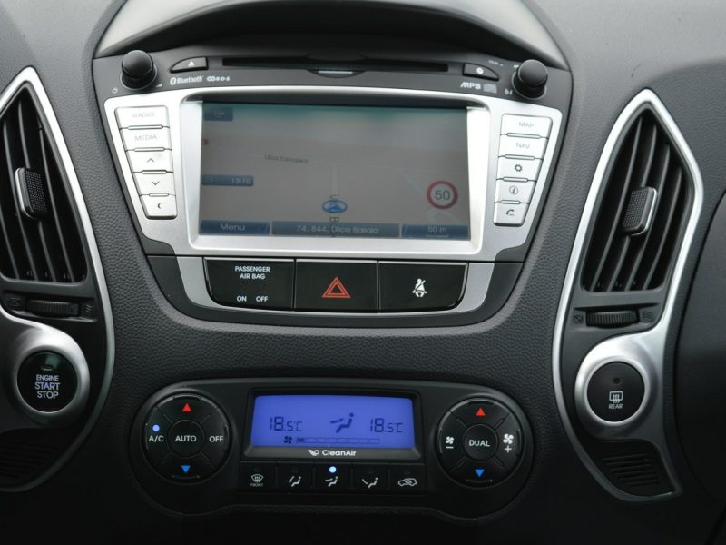 Hyundai ix35 1.7 CRDi Serwisowany Kamera Navi Skóra Bluetooth 153 tys.km