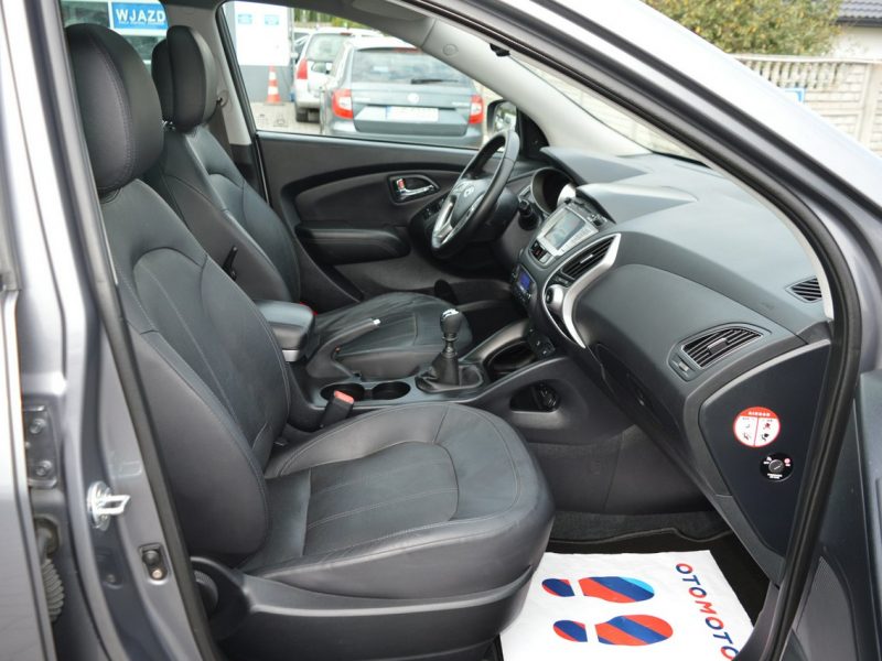 Hyundai ix35 1.7 CRDi Serwisowany Kamera Navi Skóra Bluetooth 153 tys.km