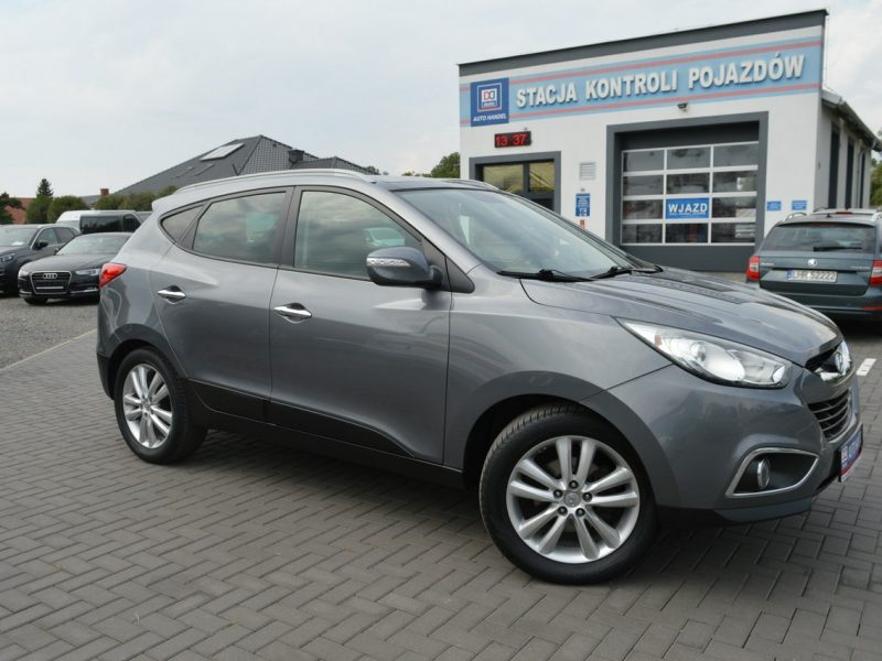 Hyundai ix35 1.7 CRDi Serwisowany Kamera Navi Skóra Bluetooth 153 tys.km