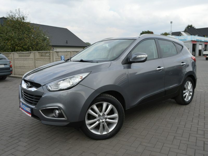 Hyundai ix35 1.7 CRDi Serwisowany Kamera Navi Skóra Bluetooth 153 tys.km