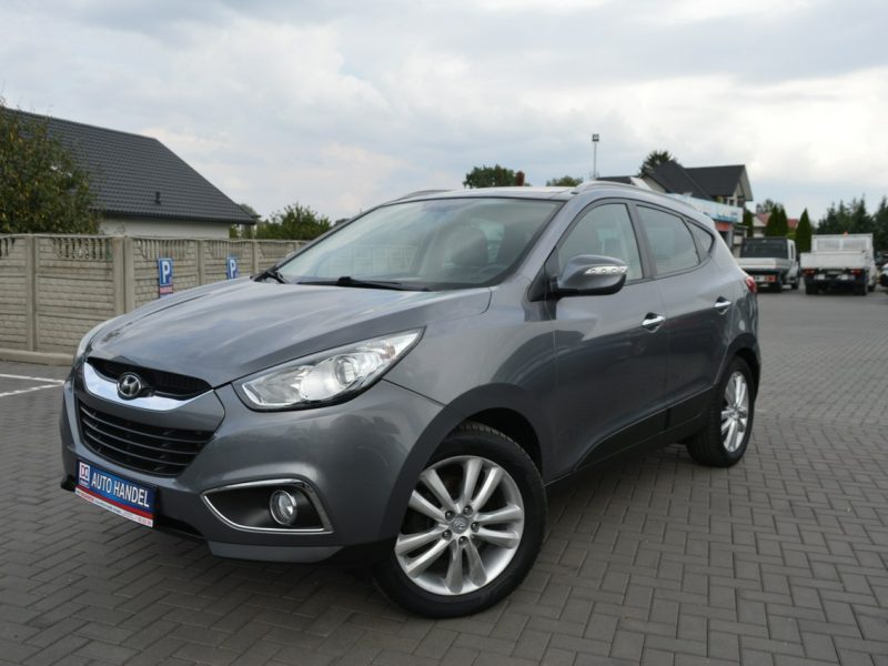 Hyundai ix35 1.7 CRDi Serwisowany Kamera Navi Skóra Bluetooth 153 tys.km