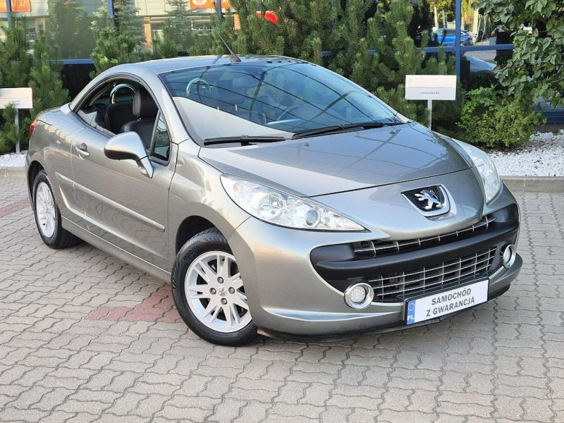 Peugeot 207 CC LPG * GWARANCJA * skorzana tapicerka * alufelgi * zadbany * wawa