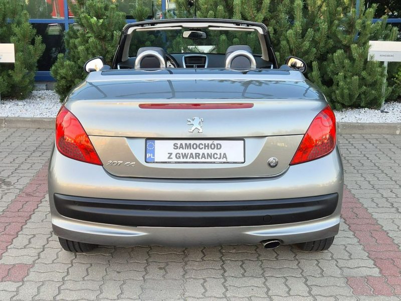 Peugeot 207 CC LPG * GWARANCJA * skorzana tapicerka * alufelgi * zadbany * wawa