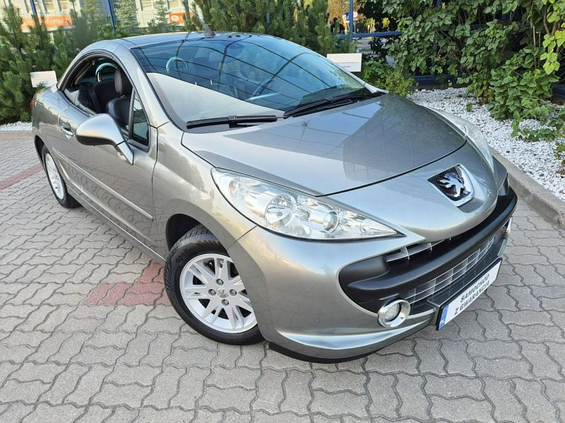 Peugeot 207 CC LPG * GWARANCJA * skorzana tapicerka * alufelgi * zadbany * wawa