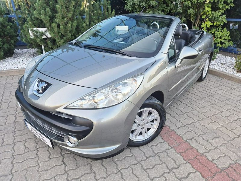 Peugeot 207 CC LPG * GWARANCJA * skorzana tapicerka * alufelgi * zadbany * wawa