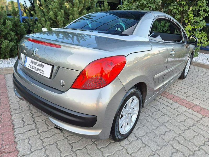 Peugeot 207 CC LPG * GWARANCJA * skorzana tapicerka * alufelgi * zadbany * wawa
