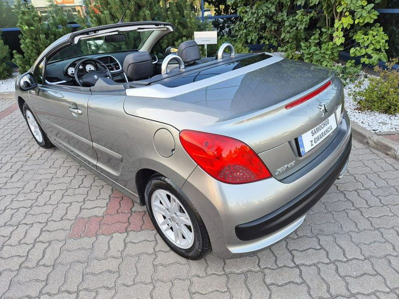Peugeot 207 CC LPG * GWARANCJA * skorzana tapicerka * alufelgi * zadbany * wawa