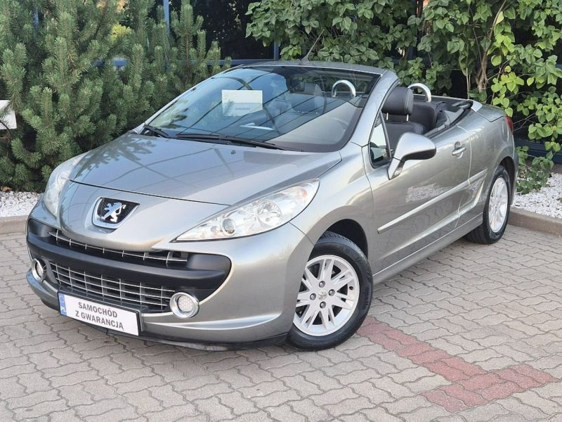 Peugeot 207 CC LPG * GWARANCJA * skorzana tapicerka * alufelgi * zadbany * wawa