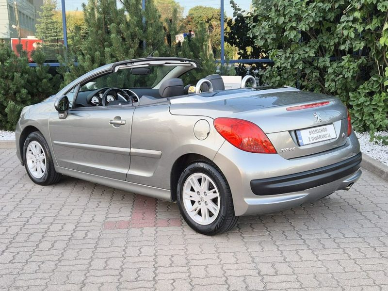 Peugeot 207 CC LPG * GWARANCJA * skorzana tapicerka * alufelgi * zadbany * wawa