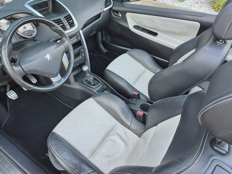 Peugeot 207 CC LPG * GWARANCJA * skorzana tapicerka * alufelgi * zadbany * wawa
