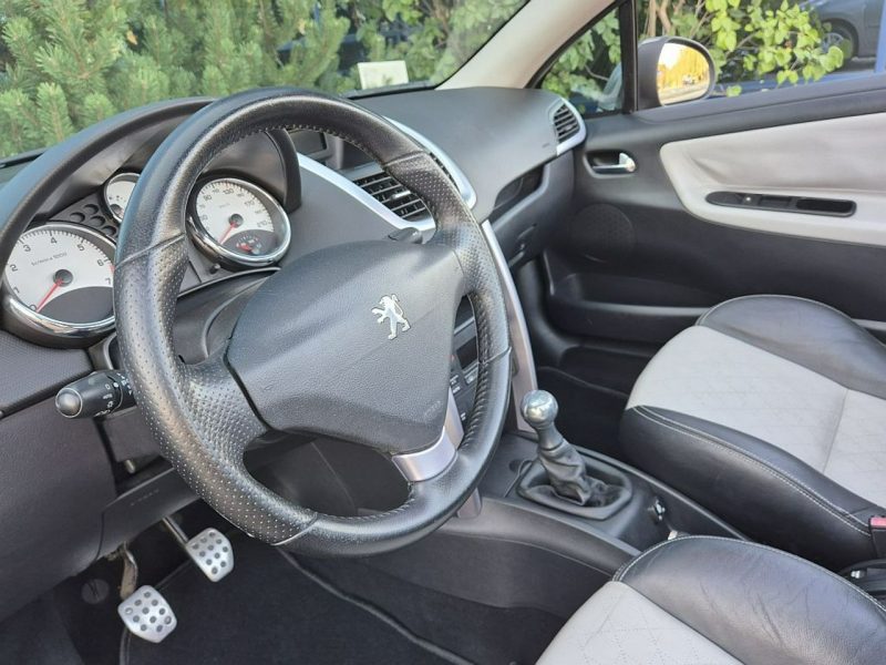 Peugeot 207 CC LPG * GWARANCJA * skorzana tapicerka * alufelgi * zadbany * wawa