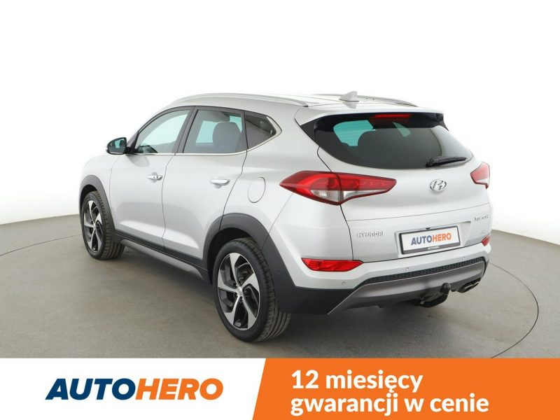 Hyundai Tucson 4x4 automat full LED skóra navi klima auto kamera i czujniki park III (2015-2020)