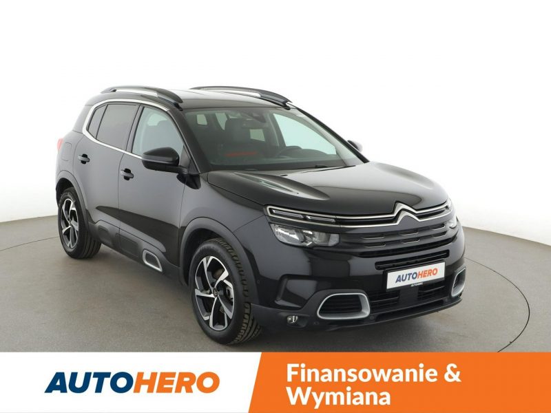 Citroen C5 Aircross 1.2 Benzyna FEEL Klimatronik Tempomat Nawigacja ParkAssist Kamera LED