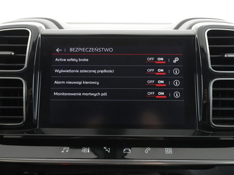 Citroen C5 Aircross 1.2 Benzyna FEEL Klimatronik Tempomat Nawigacja ParkAssist Kamera LED