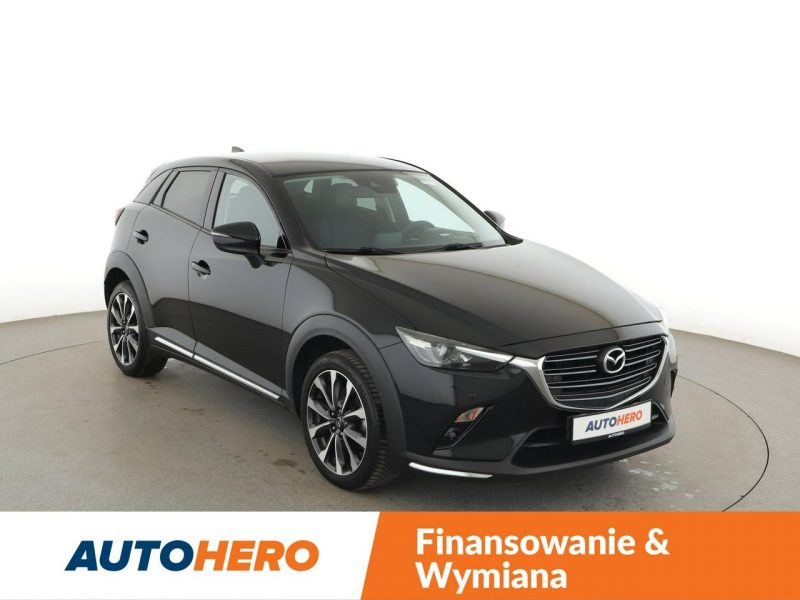 Mazda CX-3 navi półskóra klima auto kamera i czujniki parkowania grzane fotele