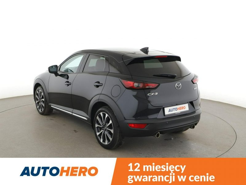 Mazda CX-3 navi półskóra klima auto kamera i czujniki parkowania grzane fotele