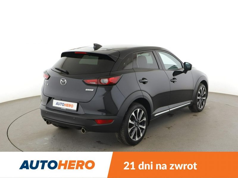 Mazda CX-3 navi półskóra klima auto kamera i czujniki parkowania grzane fotele