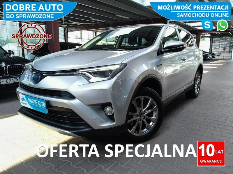 Toyota RAV-4 2.5 HYBRID 197KM 4x4 Executive,Skóra,Navi,El.Klapa,El.Fotel,HandsFree IV (2012-)