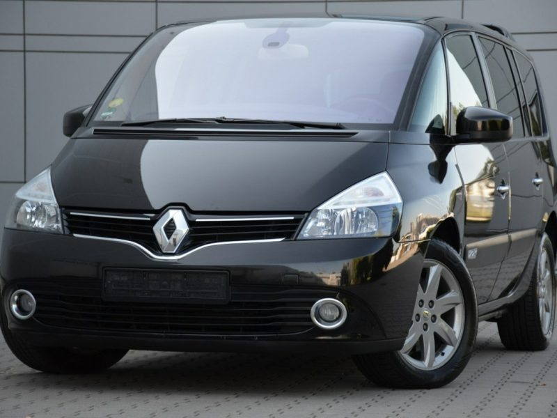Renault Grand Espace Czarny Zarejestrowany 2.0DCI 150KM Lift Serwis Navi Skóra IV (2003-)