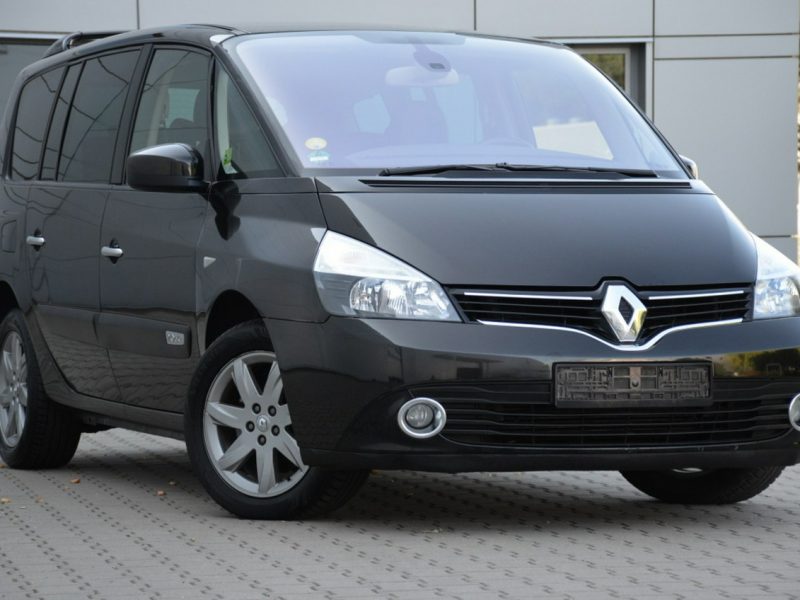 Renault Grand Espace Czarny Zarejestrowany 2.0DCI 150KM Lift Serwis Navi Skóra IV (2003-)