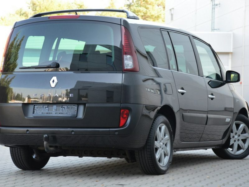 Renault Grand Espace Czarny Zarejestrowany 2.0DCI 150KM Lift Serwis Navi Skóra IV (2003-)
