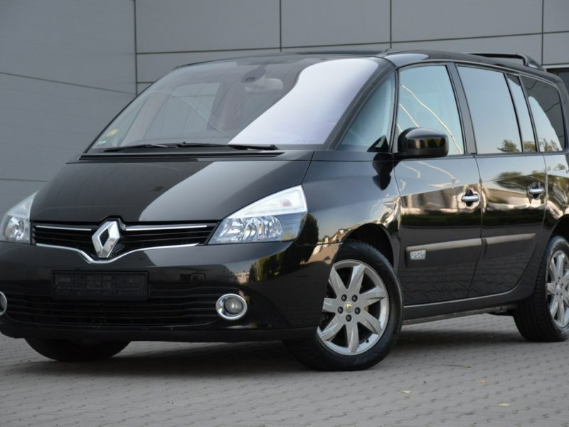 Renault Grand Espace Czarny Zarejestrowany 2.0DCI 150KM Lift Serwis Navi Skóra IV (2003-)